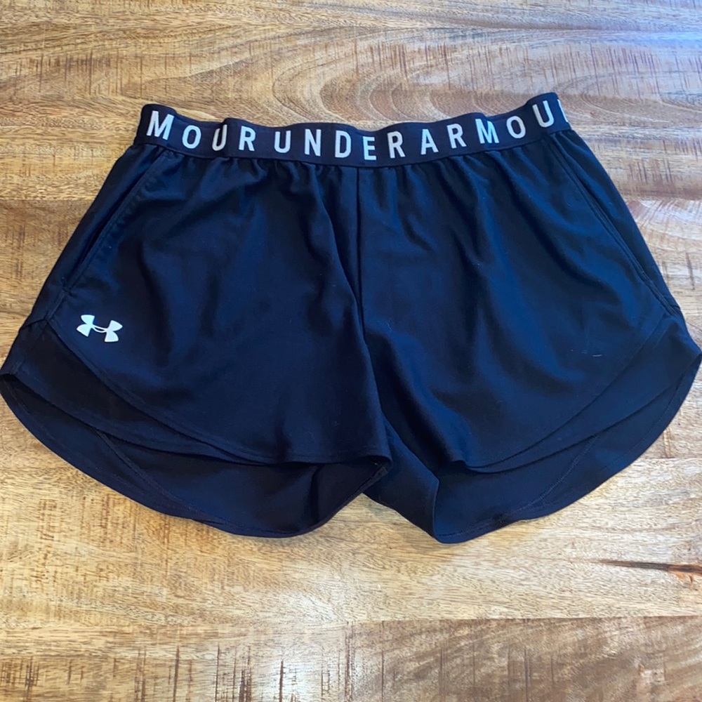 Under Armour Black Running Shorts